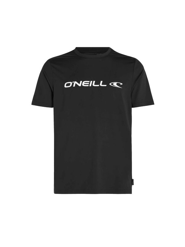 O'NEILL O'NEILL Funkcionalna majica 'Rutile'  črna / bela