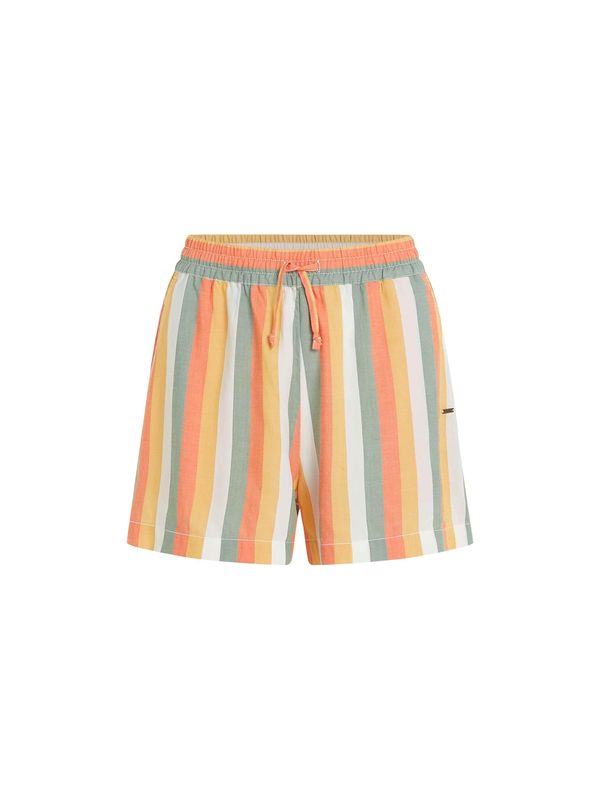 O'NEILL O'NEILL Hlače  smaragd / oranžna / breskev / bela