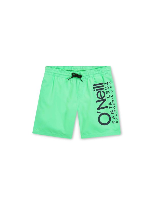 O'NEILL O'NEILL Kratke kopalne hlače 'Cali 14"'  neonsko zelena / črna