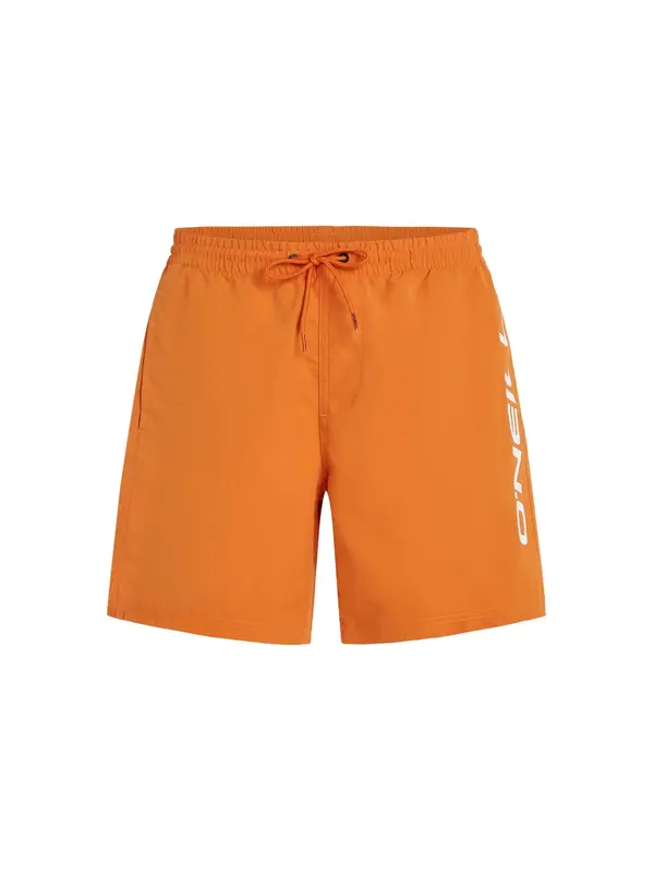 O'NEILL O'NEILL Kratke kopalne hlače 'Cali 16'  oranžna / bela