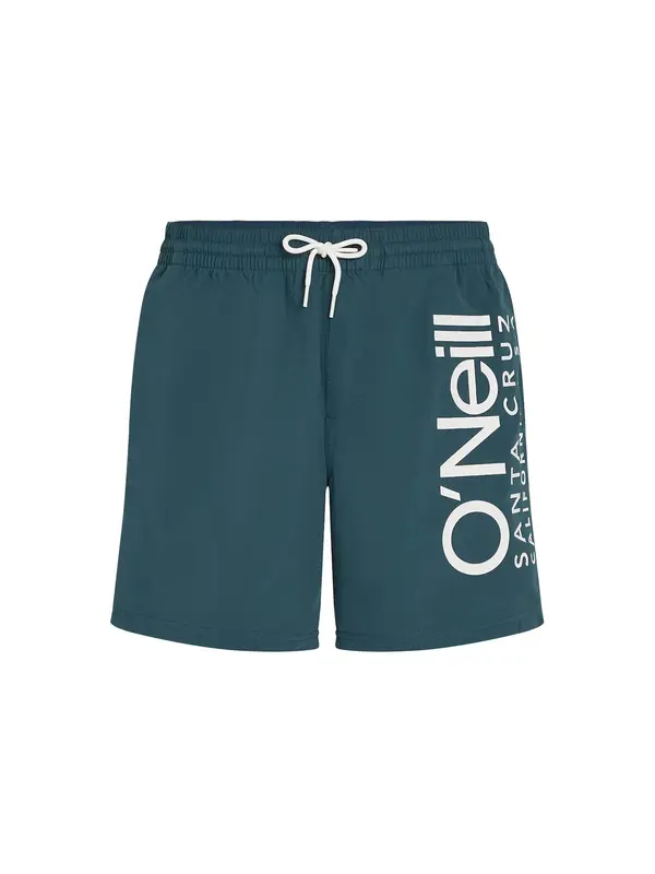 O'NEILL O'NEILL Kratke kopalne hlače 'Original Cali 16'  cijansko modra / bela