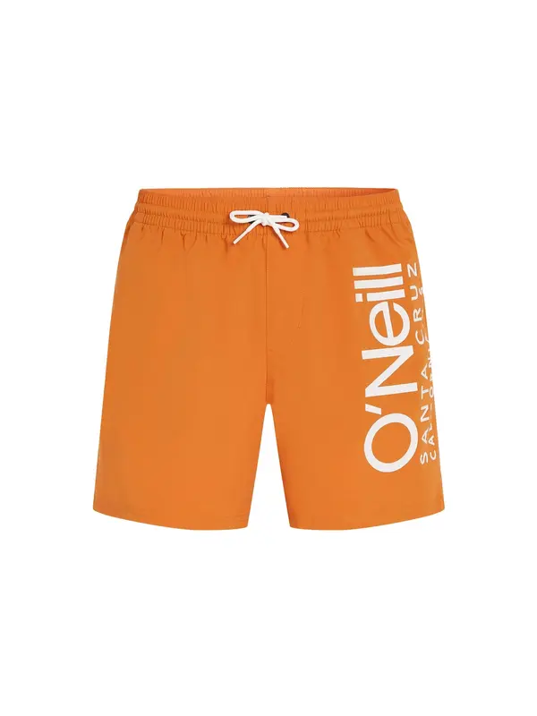 O'NEILL O'NEILL Kratke kopalne hlače 'Original Cali 16'  temno oranžna / bela