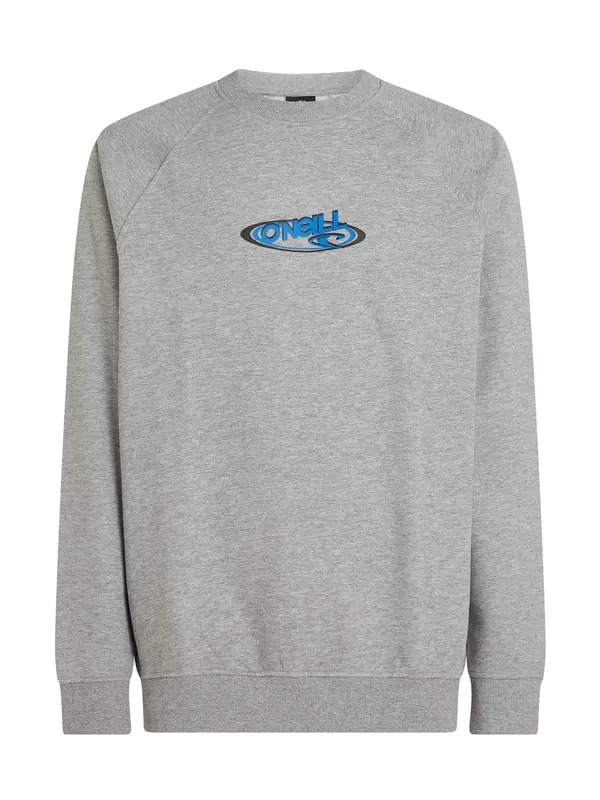 O'NEILL O'NEILL Majica 'Essentials 90'S Logo Crew'  siva