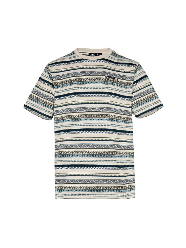 O'NEILL O'NEILL Majica 'Tees'  bež / siva / črna