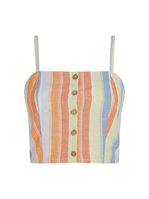 O'NEILL O'NEILL Top  svetlo modra / pastelno zelena / oranžna / pastelno roza