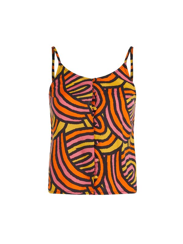 O'NEILL O'NEILL Top 'Tiare'  rumena / losos / črna