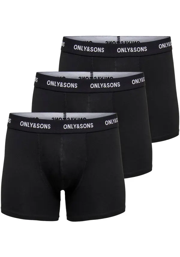 Only & Sons Only & Sons Boksarice 'ONSFitz'  črna / off-bela