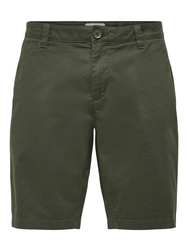 Only & Sons Only & Sons Chino hlače 'Cam'  oliva