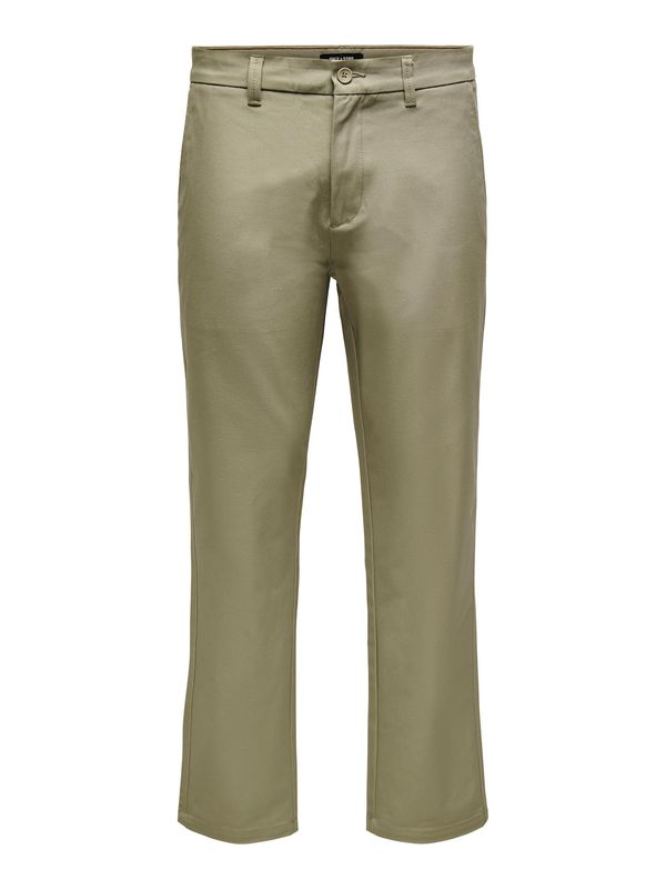 Only & Sons Only & Sons Chino hlače 'Edge'  kaki