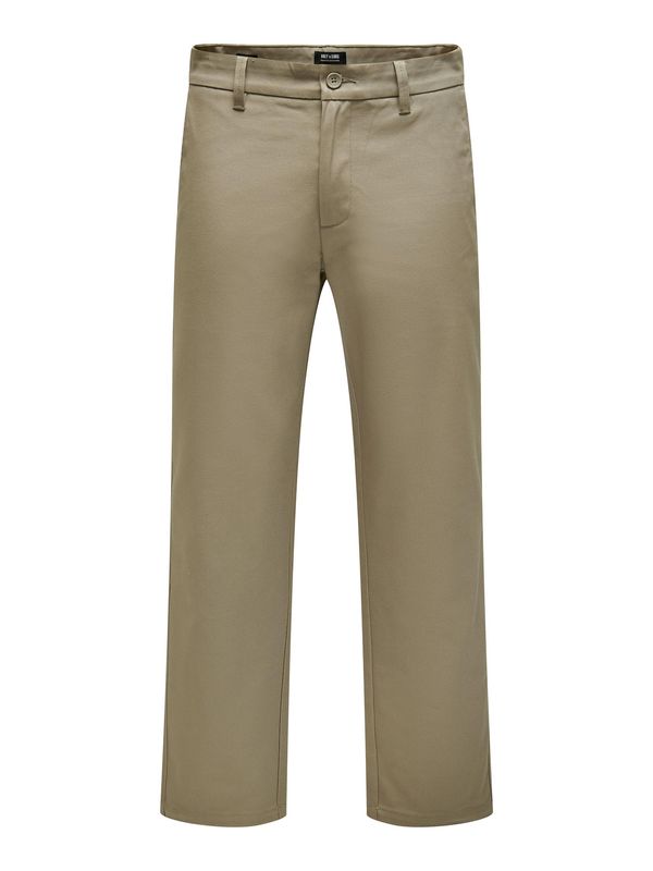 Only & Sons Only & Sons Chino hlače 'Edge'  temno bež
