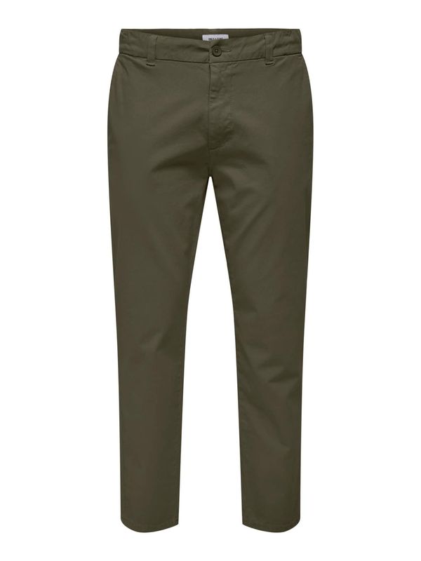 Only & Sons Only & Sons Chino hlače 'ONSFREE'  oliva