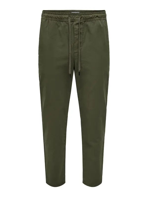 Only & Sons Only & Sons Chino hlače 'ONSLinus'  temno zelena
