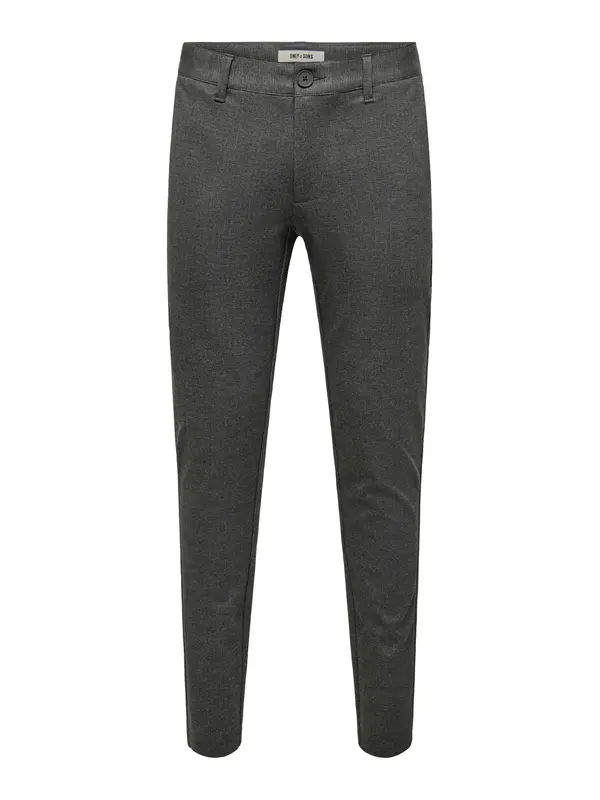 Only & Sons Only & Sons Chino hlače 'ONSMark'  pegasto črna