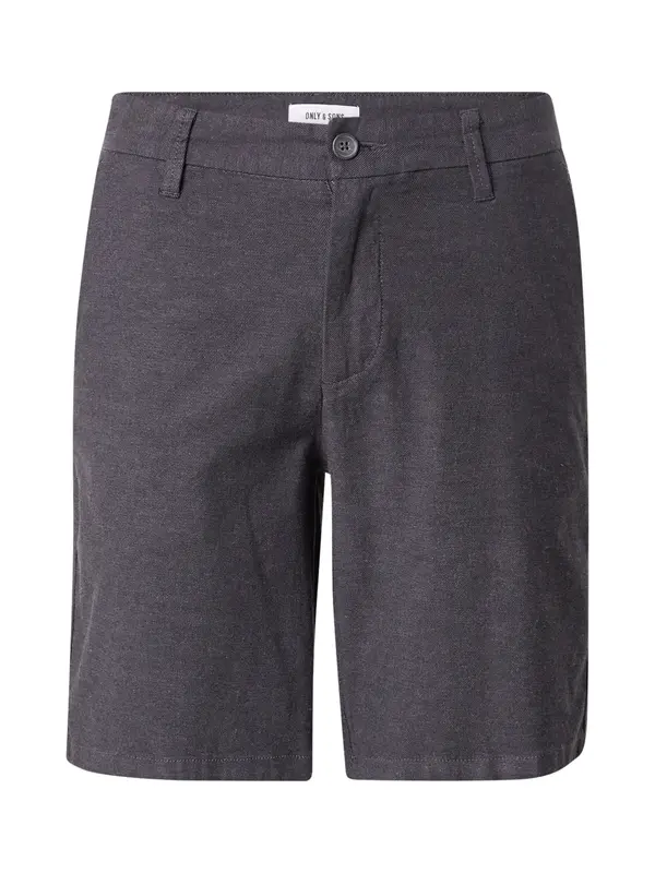 Only & Sons Only & Sons Chino hlače 'ONSMark'  pegasto črna