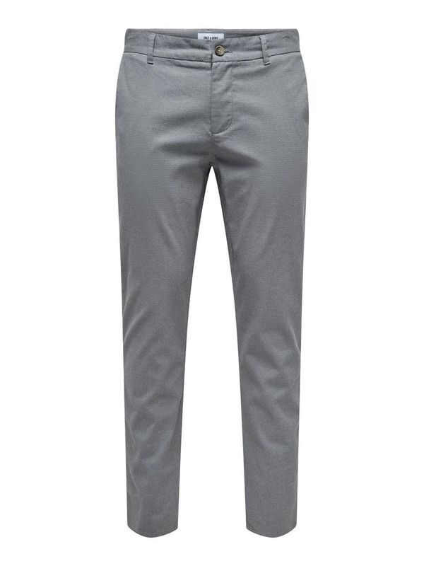 Only & Sons Only & Sons Chino hlače 'ONSMark Pete'  siva