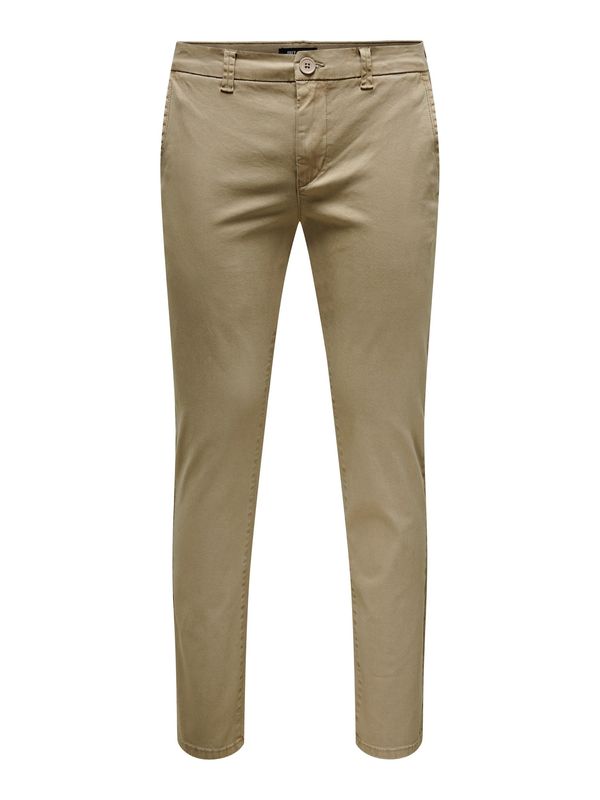 Only & Sons Only & Sons Chino hlače 'Pete'  temno bež