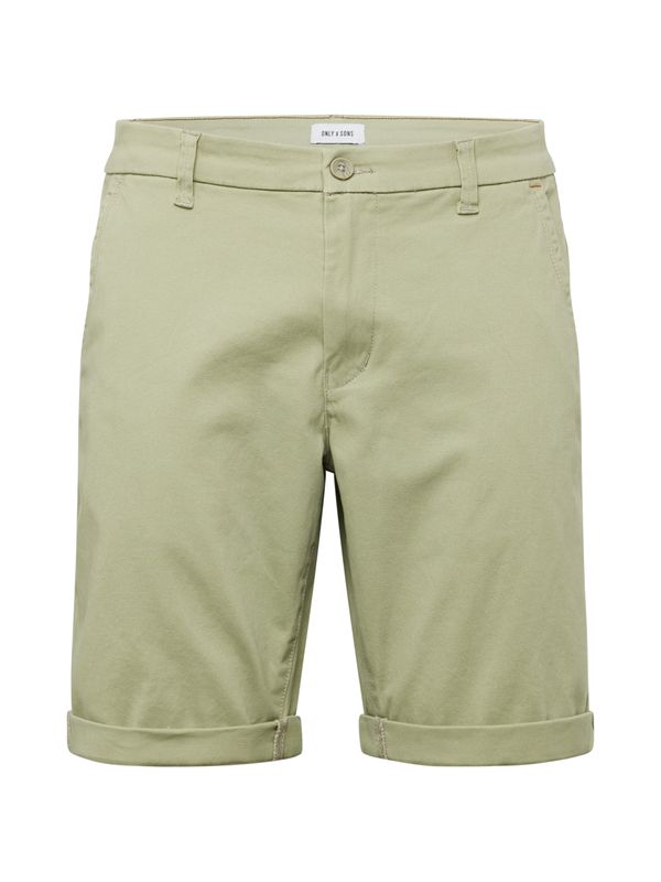 Only & Sons Only & Sons Chino hlače 'PETER'  pastelno zelena