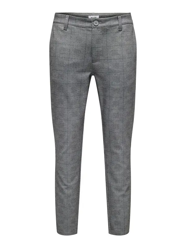 Only & Sons Only & Sons Chino hlače 'Thor'  kamen / temno siva
