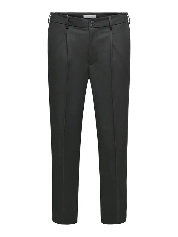 Only & Sons Only & Sons Hlače z naborki 'ONSMiro'  temno siva
