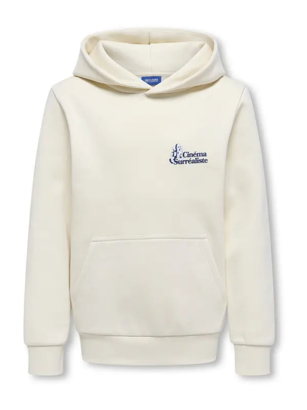 Only & Sons Junior Only & Sons Junior Majica 'OSJCERES'  bež / svetlo modra / temno modra