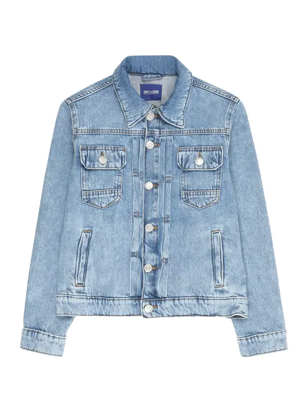 Only & Sons Junior Only & Sons Junior Prehodna jakna 'OSJDUKE'  moder denim