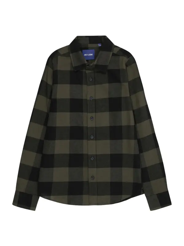 Only & Sons Junior Only & Sons Junior Srajca 'OSJGUDMUND'  oliva / jelka