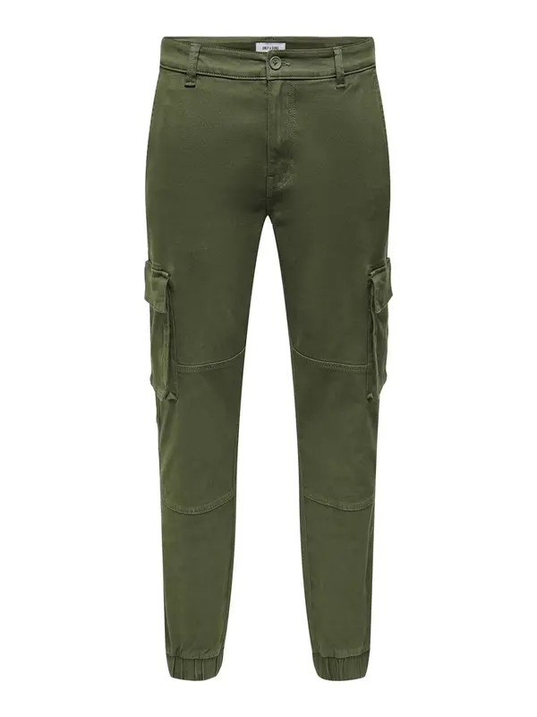 Only & Sons Only & Sons Kargo hlače 'Calle'  oliva