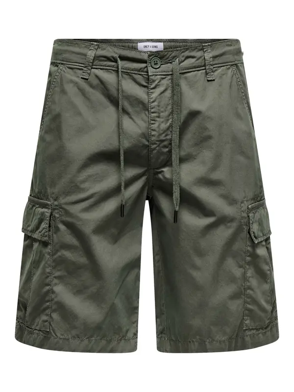 Only & Sons Only & Sons Kargo hlače 'Loc'  temno zelena