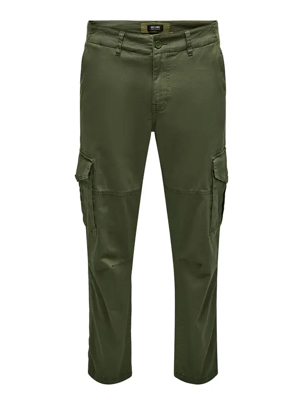 Only & Sons Only & Sons Kargo hlače 'ONSDean'  oliva