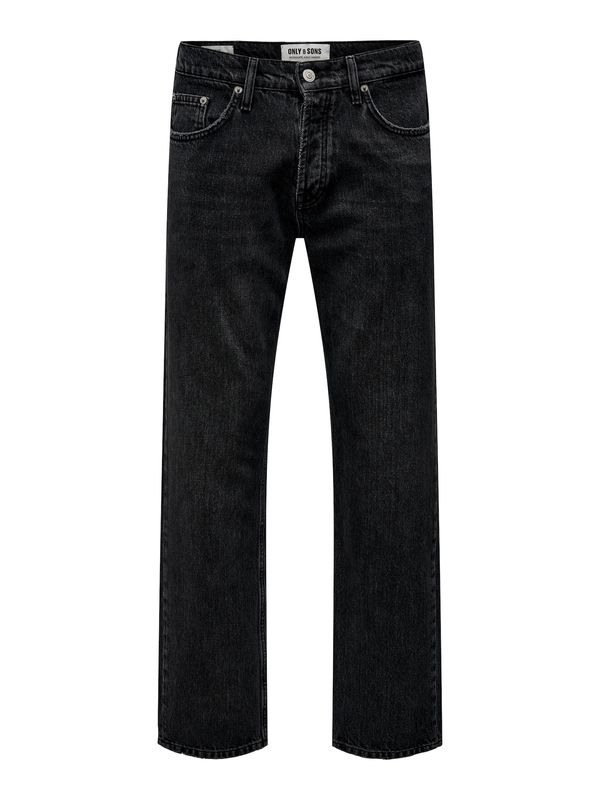 Only & Sons Only & Sons Kavbojke 'Edge'  črn denim