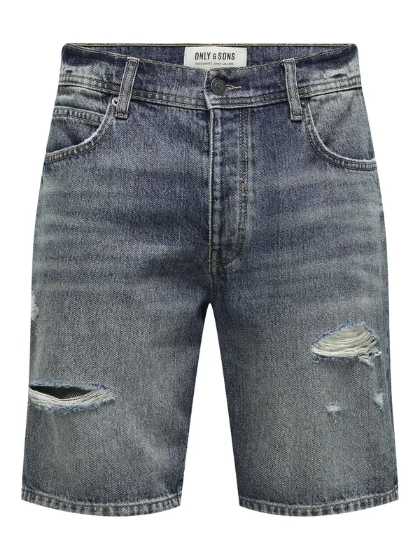 Only & Sons Only & Sons Kavbojke 'Edge Ram'  temno modra