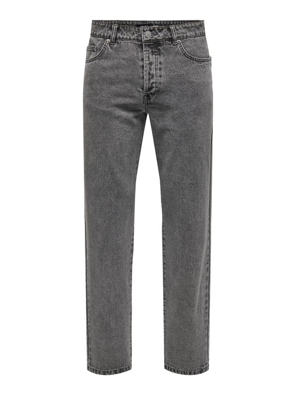 Only & Sons Only & Sons Kavbojke 'EDGE'  siv denim