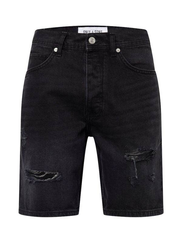 Only & Sons Only & Sons Kavbojke 'ONSEDGE'  črn denim