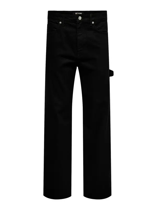 Only & Sons Only & Sons Kavbojke 'ONSEdge'  črn denim