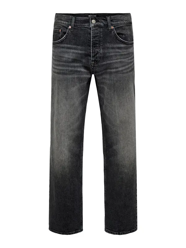 Only & Sons Only & Sons Kavbojke 'ONSEdge'  črn denim
