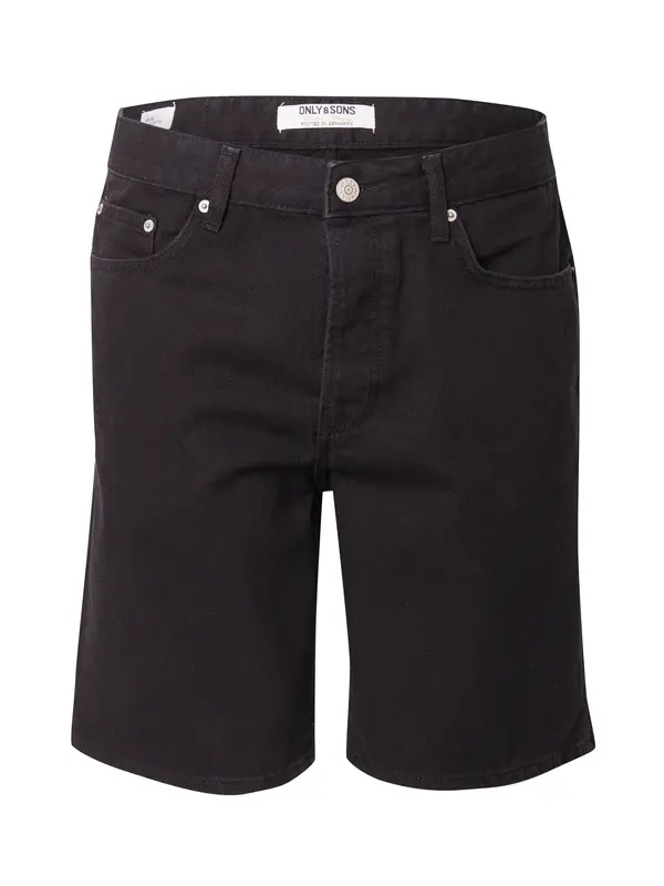 Only & Sons Only & Sons Kavbojke 'ONSEdge'  črn denim