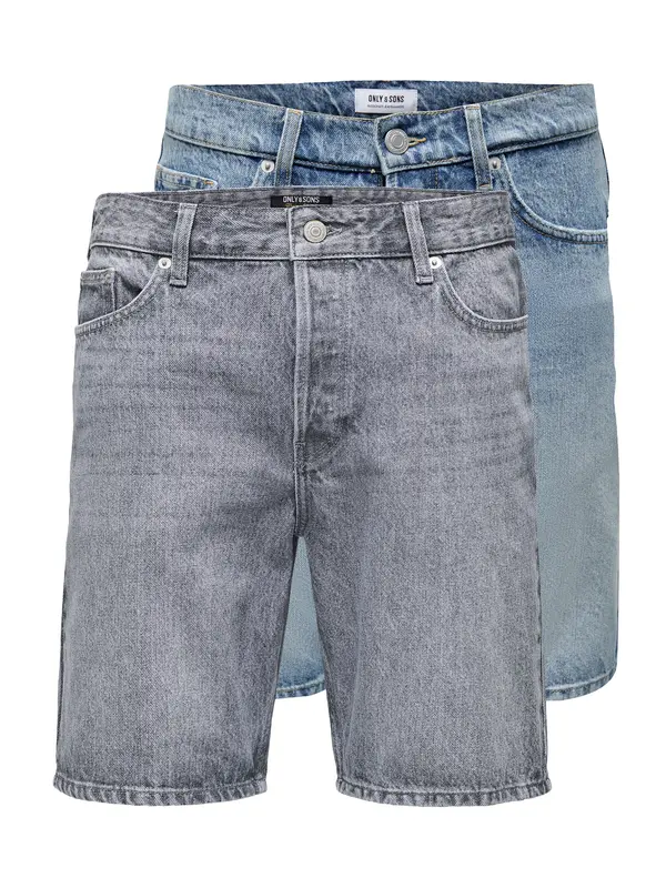 Only & Sons Only & Sons Kavbojke 'ONSEDGE'  moder denim / siv denim