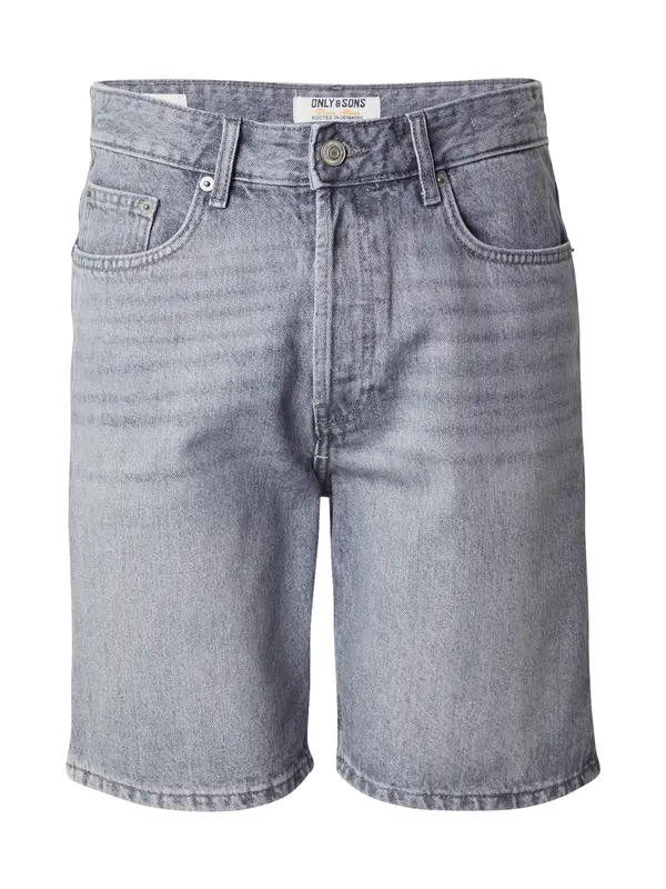 Only & Sons Only & Sons Kavbojke 'ONSedge'  siv denim