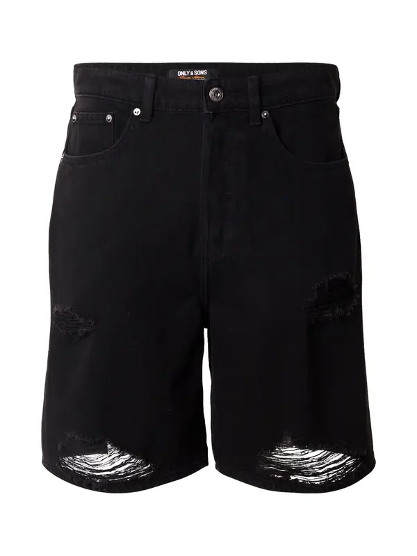 Only & Sons Only & Sons Kavbojke 'ONSFADE'  črn denim