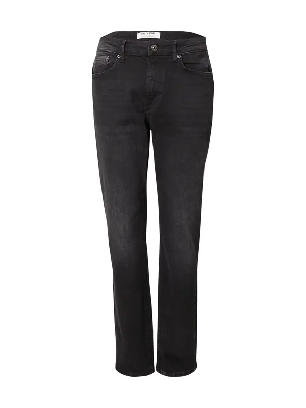 Only & Sons Only & Sons Kavbojke 'ONSWeft'  črn denim