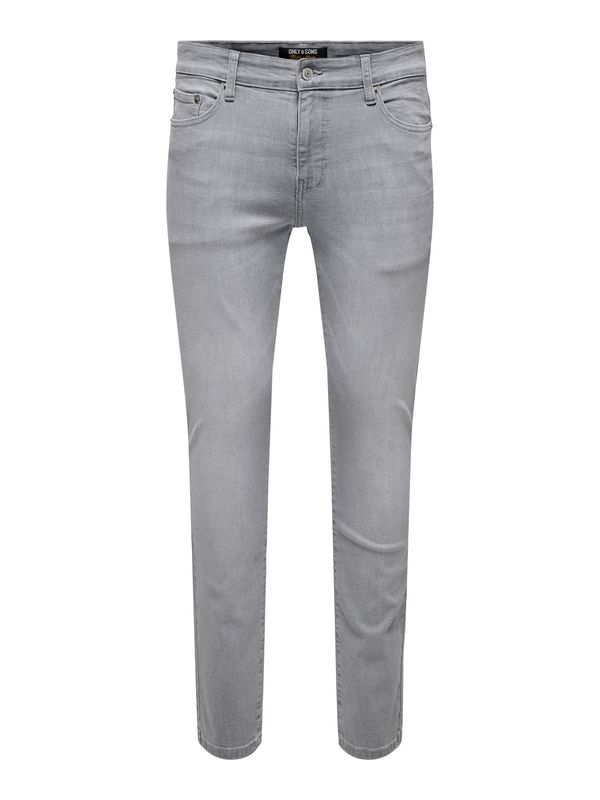 Only & Sons Only & Sons Kavbojke 'ONSWeft'  siv denim