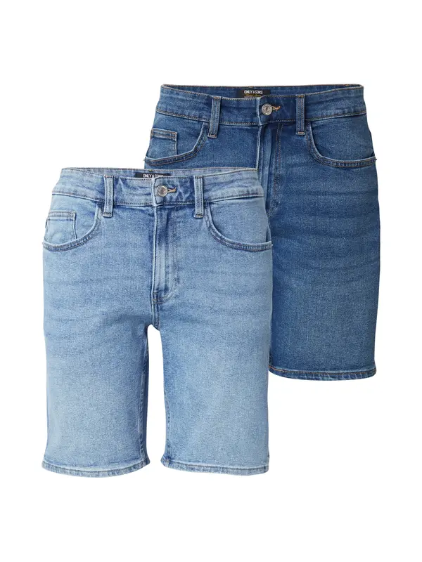 Only & Sons Only & Sons Kavbojke 'ONSWEFT'  svetlo modra / temno modra