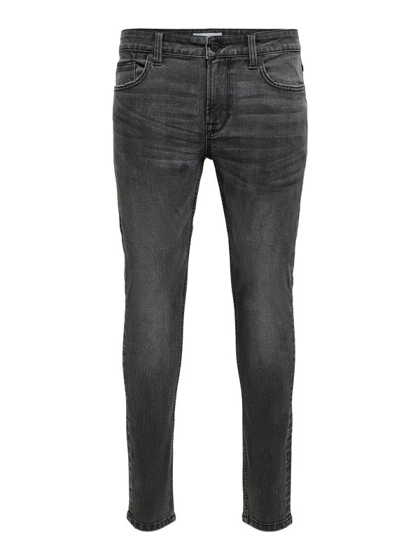 Only & Sons Only & Sons Kavbojke 'Warp'  črn denim