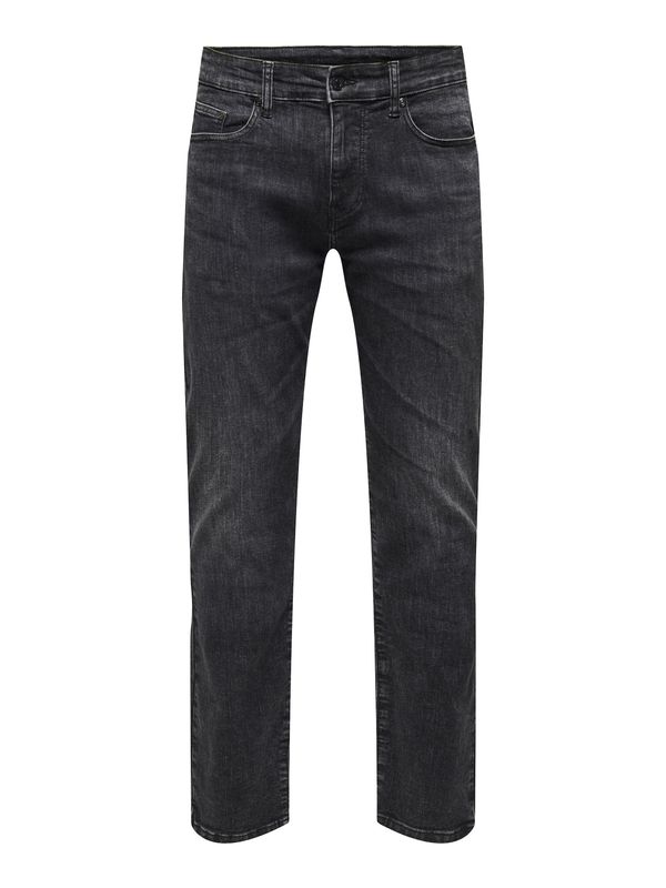 Only & Sons Only & Sons Kavbojke 'WEFT'  črn denim