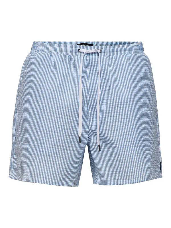 Only & Sons Only & Sons Kratke kopalne hlače 'ONSTED'  kraljevo modra / bela