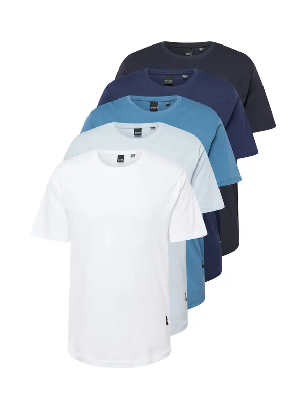 Only & Sons Only & Sons Majica 'MATT'  mornarska / encijan / pastelno modra / bela