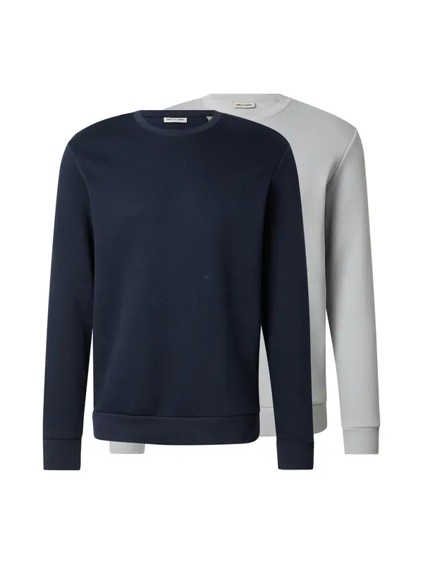 Only & Sons Only & Sons Majica 'ONSCHASE'  mornarska / svetlo siva