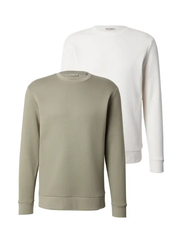 Only & Sons Only & Sons Majica 'ONSCHASE'  siva / bela