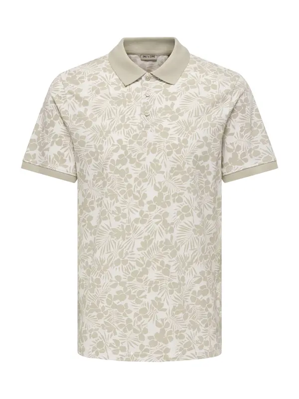 Only & Sons Only & Sons Majica 'ONSJASON'  greige / bela