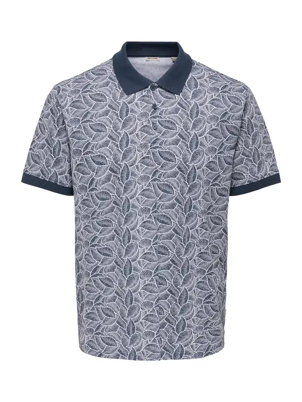 Only & Sons Only & Sons Majica 'ONSJASON'  mornarska / bela